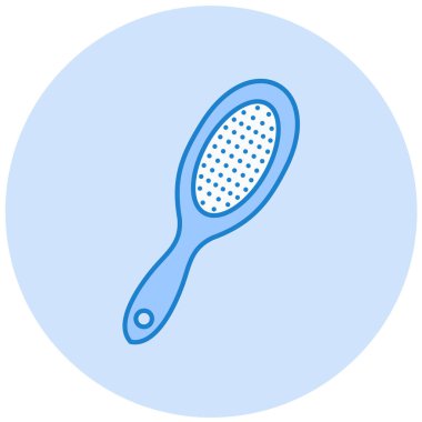 Tarak. Web simgesi basit tasarım