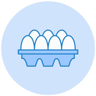 Yumurta Simgesi, Vektör illüstrasyonu