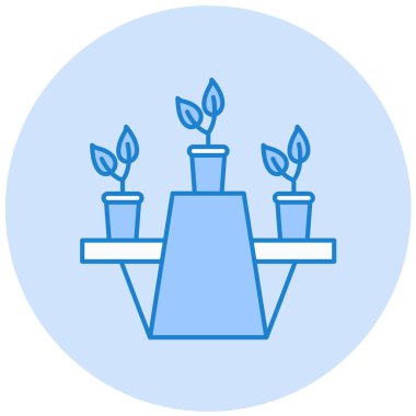 Bahçıvanlık modern ikon vektör illüstrasyonu