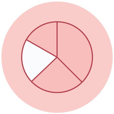 Pasta çizelgesi. Basit resimleme