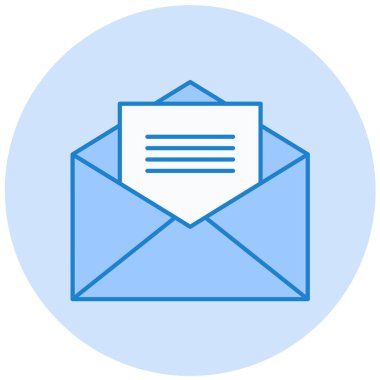 E- posta simgesi vektör illüstrasyonu