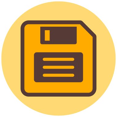 dosya biçimi simgesi, vektör illüstrasyonu