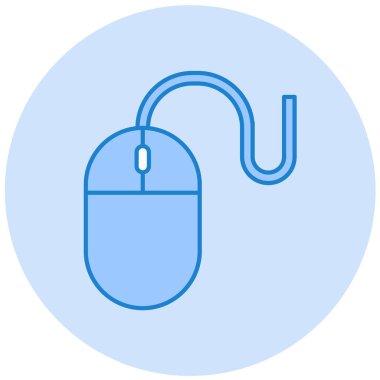 Fare. Web simgesi basit illüstrasyon