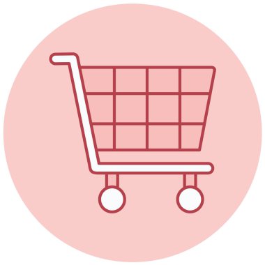 Alışveriş arabası. Basit tasarım