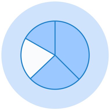 Pasta çizelgesi. Basit resimleme