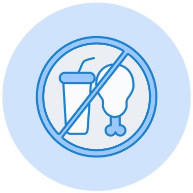 Dumanlı ikon vektör illüstrasyonu yok