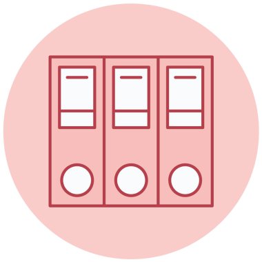 arşiv vektörü simgesi modern basit illüstrasyon