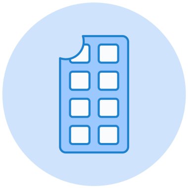 Yemek. Web simgesi vektör illüstrasyonu