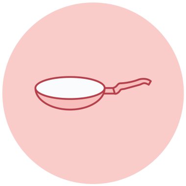 Pan simgesi. Basit tasarım