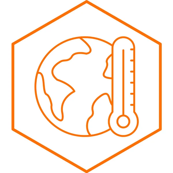 Orange Scissors Icon Isolated White Background Pruning Sign Set Icons — Stock Vector