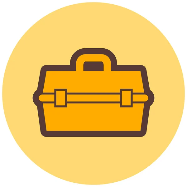 Briefcase Web Icon Simple Illustration — Stock Vector