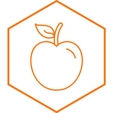 kiraz ikonu vektör illüstrasyonu