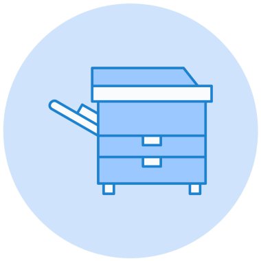 Mobilya. Web simgesi basit illüstrasyon