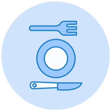 Tabak. Web simgesi basit tasarım