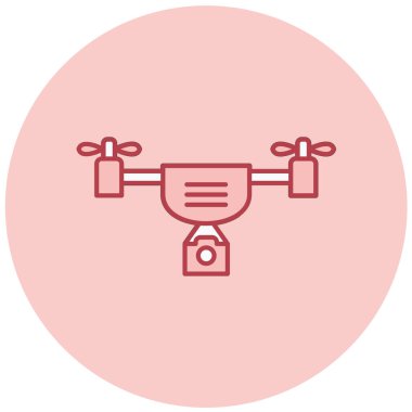 İHA. Web simgesi basit illüstrasyon