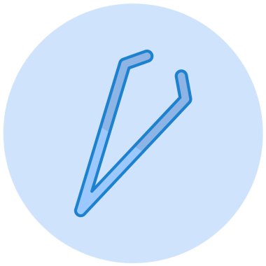 Kalem. Web simgesi basit illüstrasyon