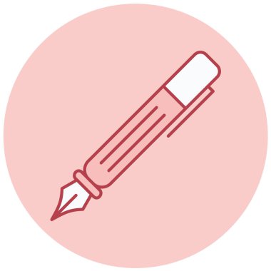 Kalem. Web simgesi basit tasarım