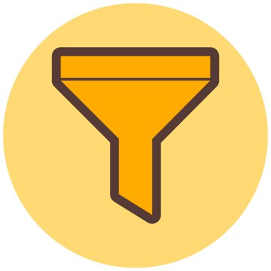 huni. Web simgesi basit illüstrasyon