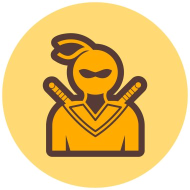 Sihirbaz. Web simgesi basit illüstrasyon