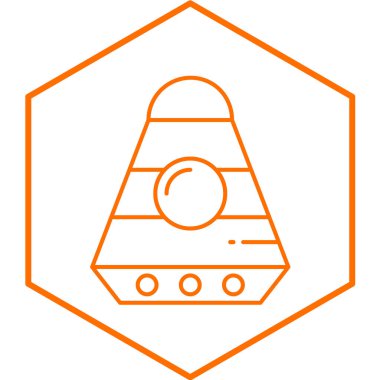 Uzay Kapsülünün resimleme simgesi