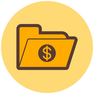 Dosya. Web simgesi basit illüstrasyon