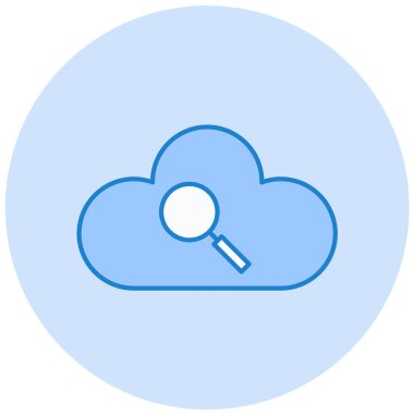 Bulut hesaplama. Web simgesi