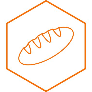 Baget simgesi. vektör illüstrasyonu