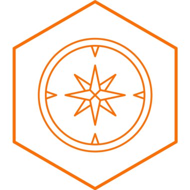 Pusula simgesi vektör resimlemesi