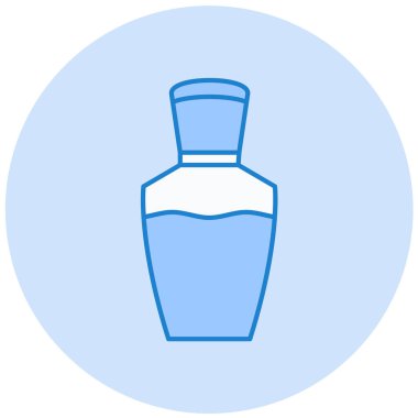 vazo simgesi, basit tasarım vektör çizimi