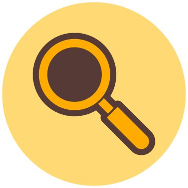 Ara. Web simgesi basit illüstrasyon