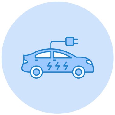 - Araba. Web simgesi basit tasarım