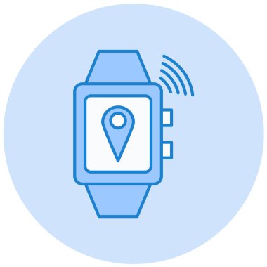 Akıllı çocuk. Web simgesi basit illüstrasyon