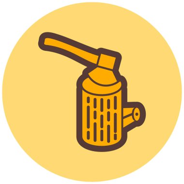 Balta simgesinin vektör illüstrasyonu