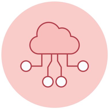 Bulut hesaplama. Web simgesi