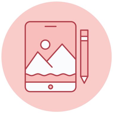 seo modern simgesinin vektör illüstrasyonu