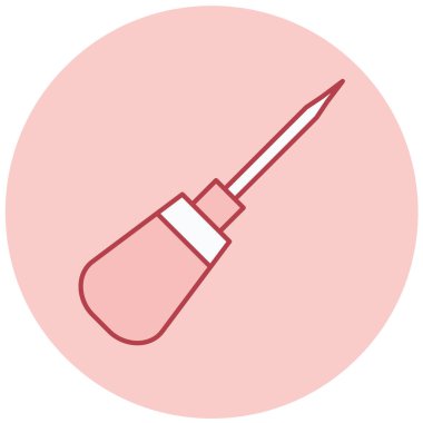 awl simgesi, basit tasarım vektör çizimi