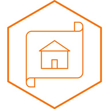 Taslak simgesi. vektör illüstrasyonu