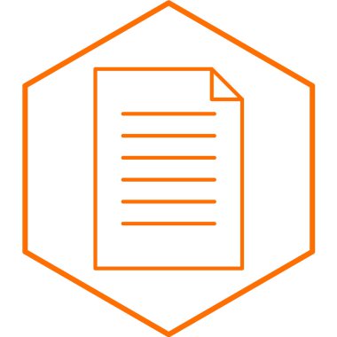 Harf simgesi vektör illüstrasyonu