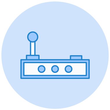 Oyun kolu. Web simgesi basit illüstrasyon