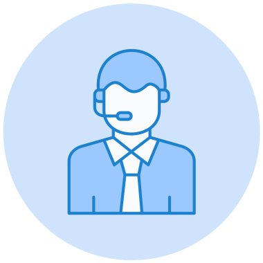 avatar. Web simgesi basit illüstrasyon