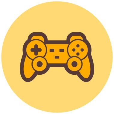 Oyun kolu. Web simgesi basit illüstrasyon