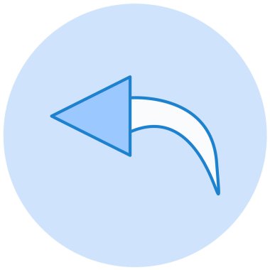 Ok. Web simgesi basit illüstrasyon