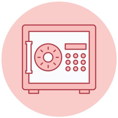 Dolap. Web simgesi basit illüstrasyon