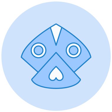 yüz maskesi simgesi, vektör illüstrasyonu