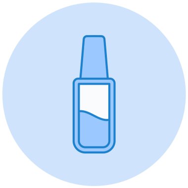 Tırnak cilası vektör simgesi