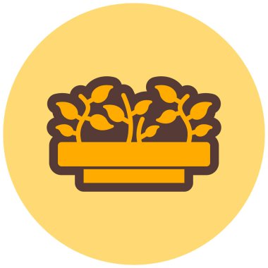 Gıda simgesinin vektör illüstrasyonu