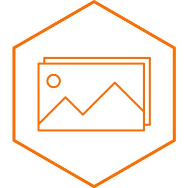 Fotoğraf makinesinin galeri simgesi