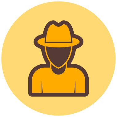 İnsan simgesinin vektör illüstrasyonu