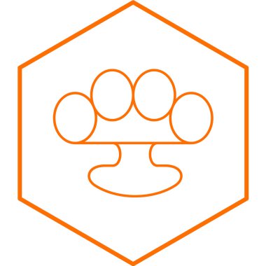 Gıda simgesinin vektör illüstrasyonu