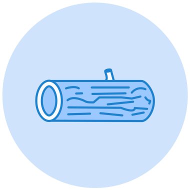 Ahşap simgesi. vektör illüstrasyonu